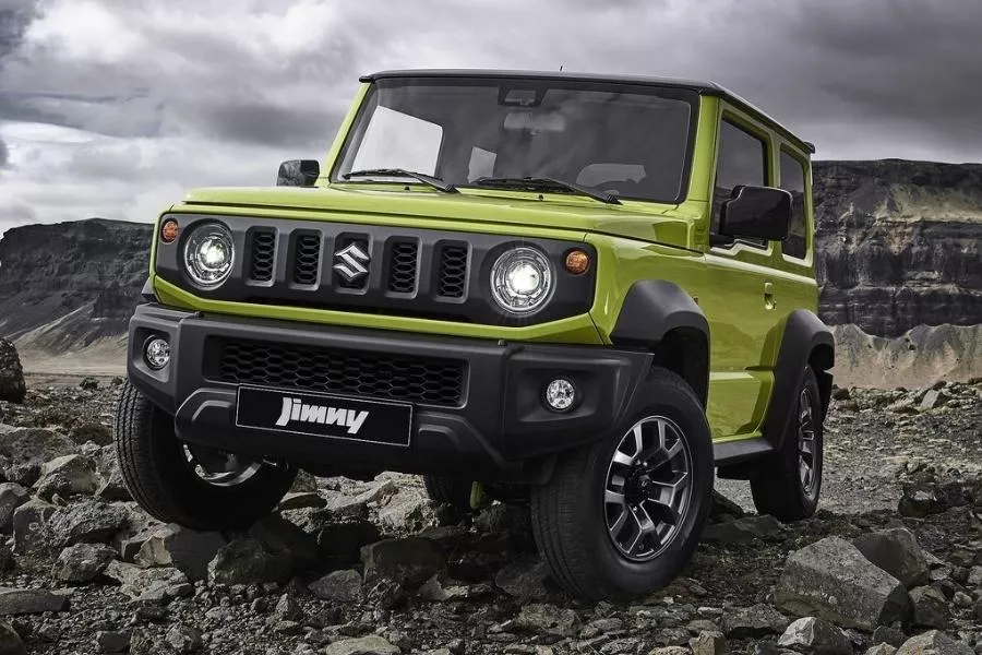 Suzuki Jimny front profile shot