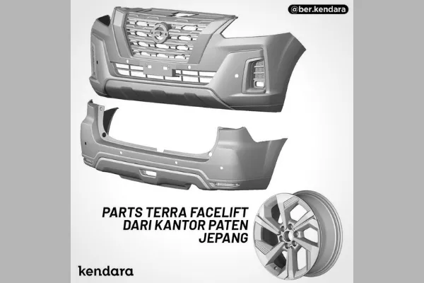 2021 Nissan Terra leaked patent image
