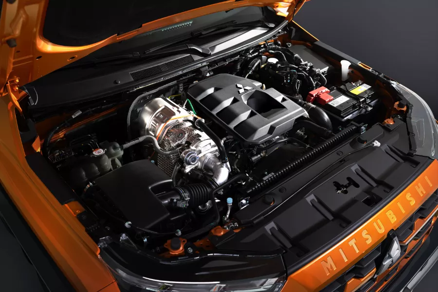 2024 Mitsubishi Triton engine shot