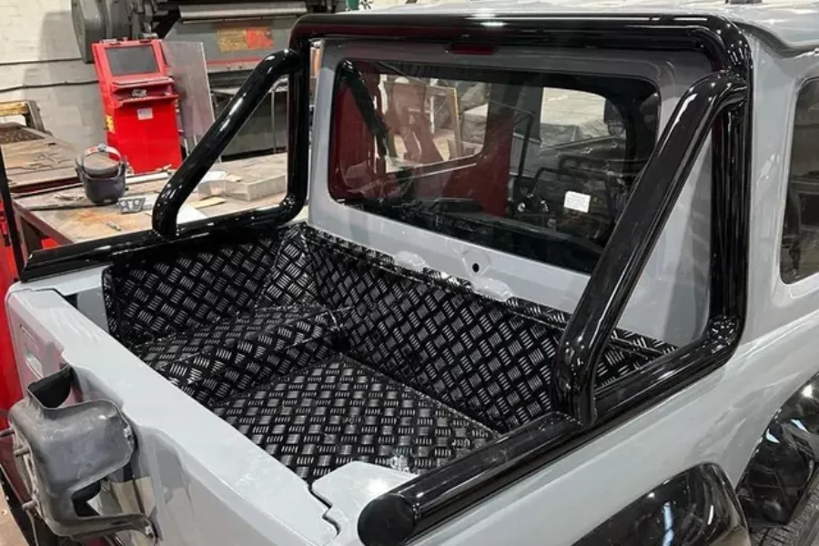It features a small cargo bed [Photo: Willg777, Reddit]