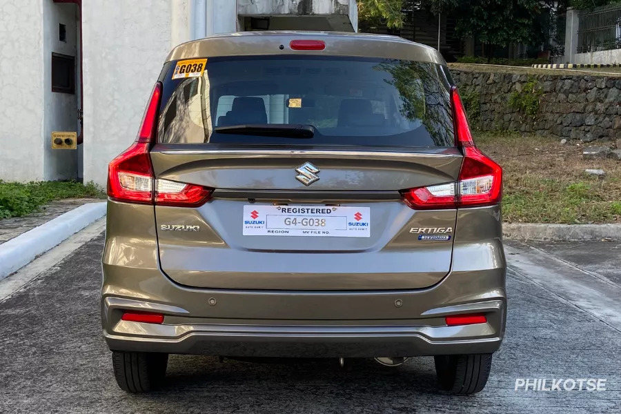 Suzuki Ertiga Hybrid rear view
