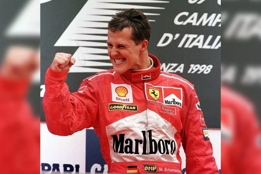 Michael Schumacher front shot