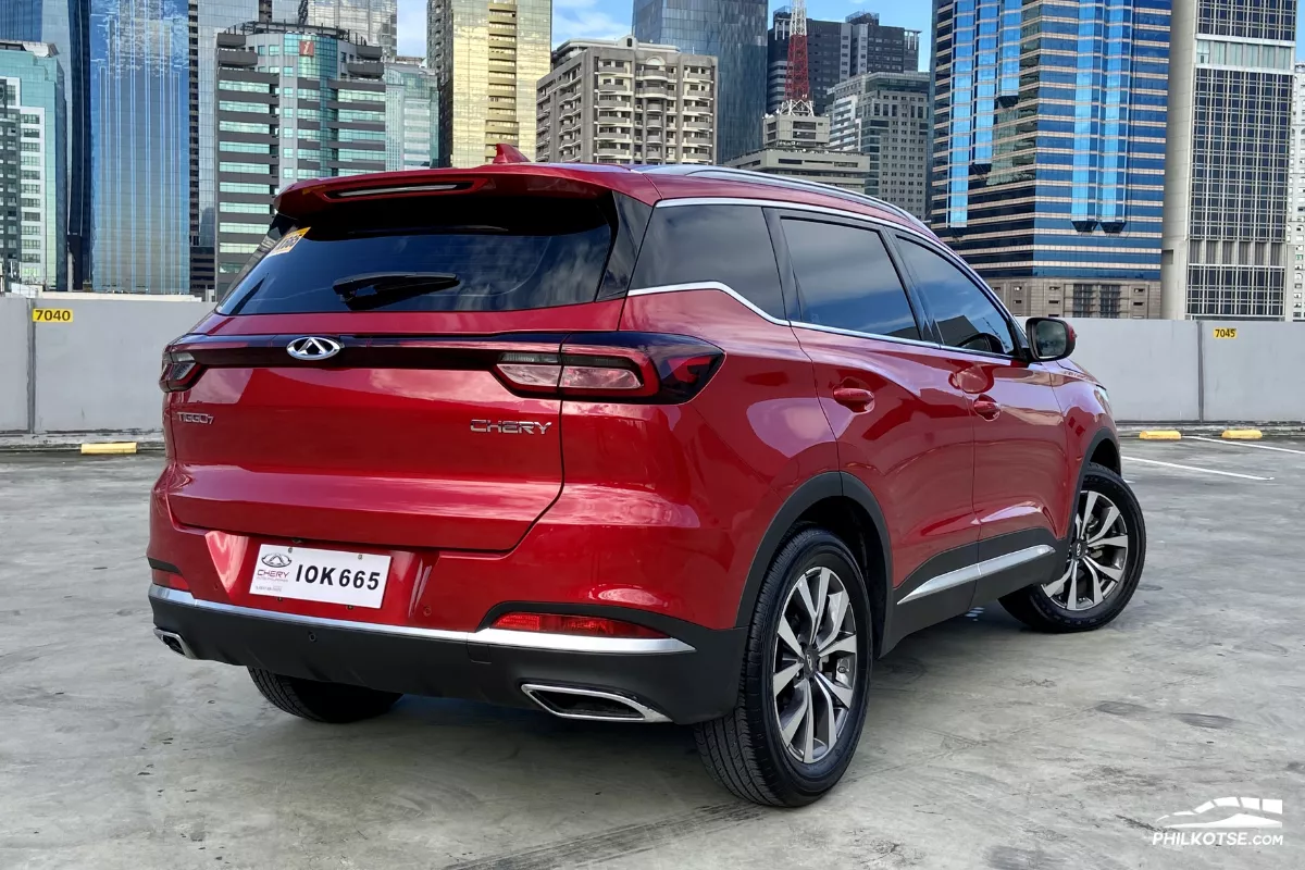 2021 Chery Tiggo 7 Pro rear shot