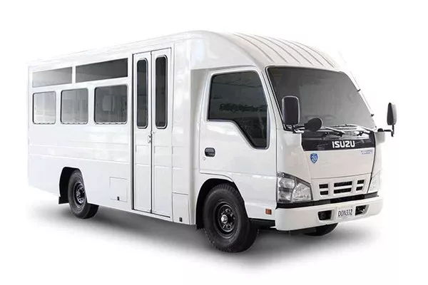 The Class II model by Centro keeps the standard QKR truck’s head the Class II PUV by Centro