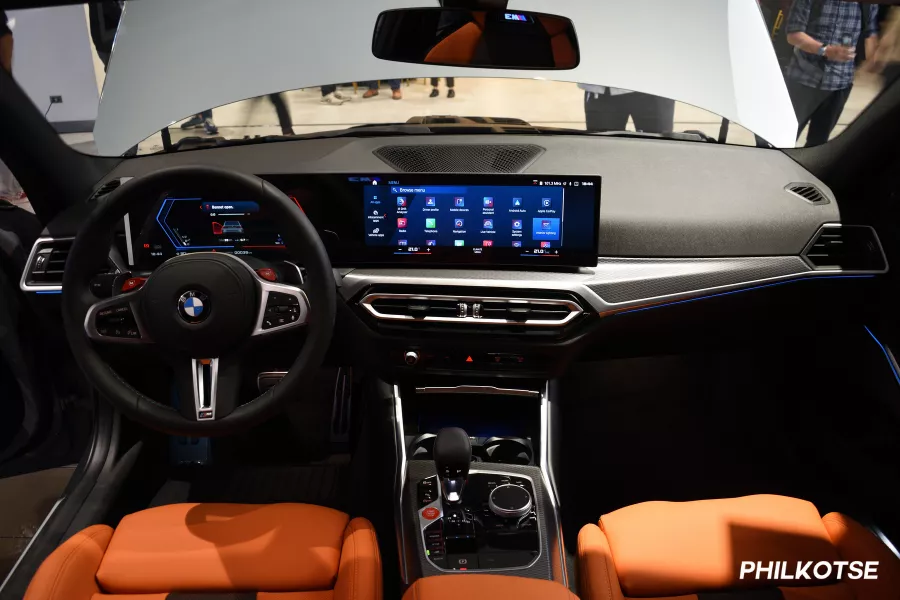 A picture of the M3 Competition's interior