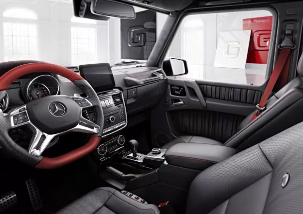 Mercedes G-Class's cabin 
