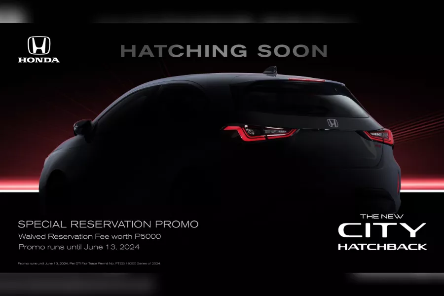 The updated City Hatchback is now available for reservation