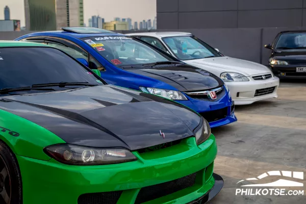 Line up of great cars