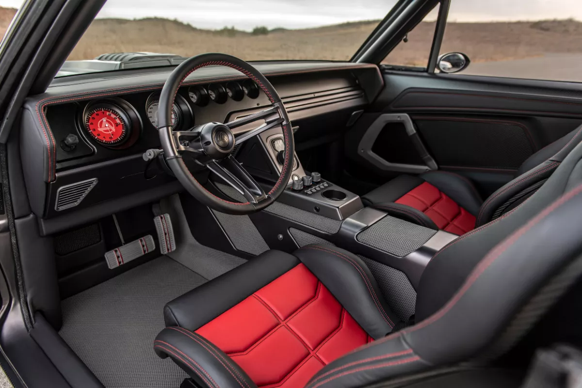 Dodge Charger Hellraiser interior shot