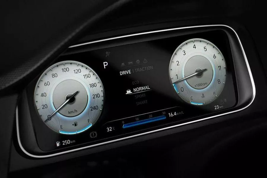 2022 Hyundai Creta digital instrument cluster