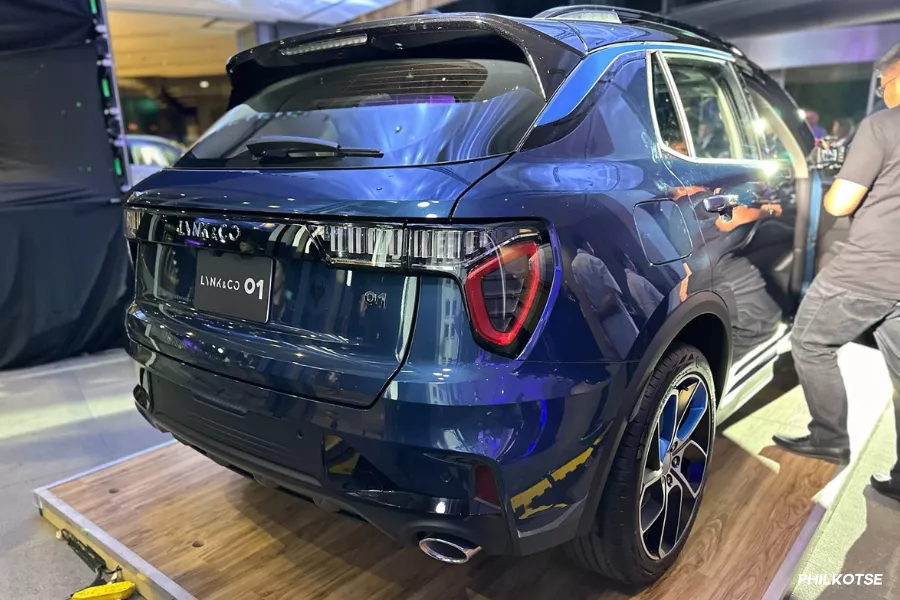 01 PHEV from the rear