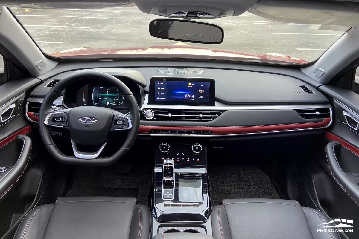 2021 Chery Tiggo 7 Pro interior dashboard
