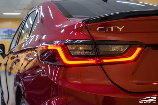 2021 Honda City rear shot
