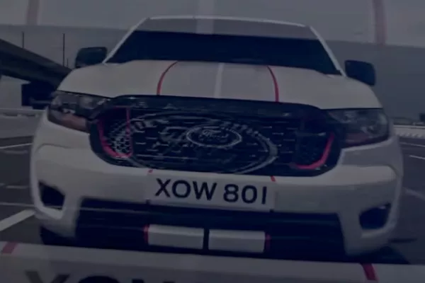 2021 Ford Ranger front shot