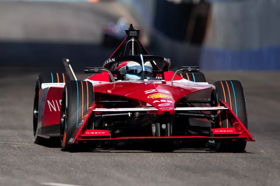 The Nissan Formula E S10 - Gen 3 race car