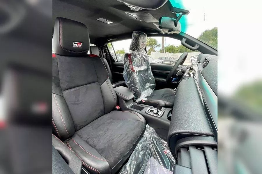 2022 Toyota Hilux GR Sport seats