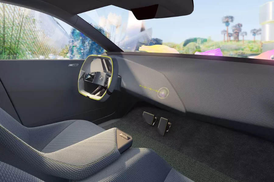 A 3D render of the i Vision Dee's interior