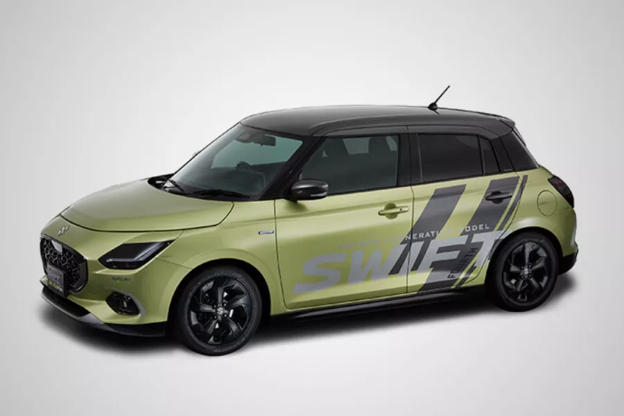 Suzuki Swift Cool Yellow Rev