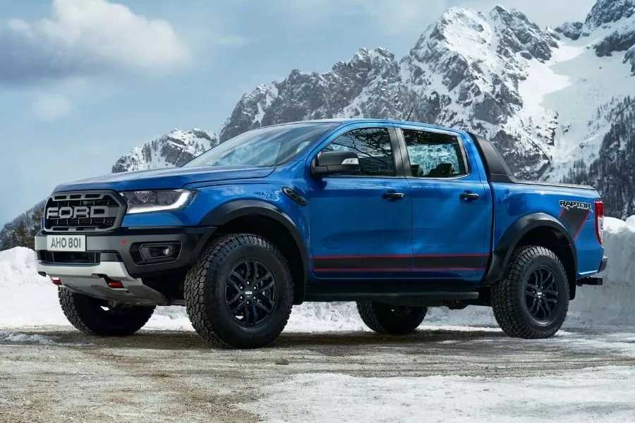 Ford Ranger Raptor Special Edition side view