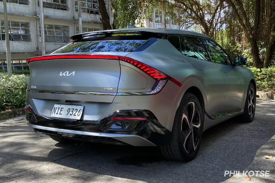 Kia EV6 rear shot