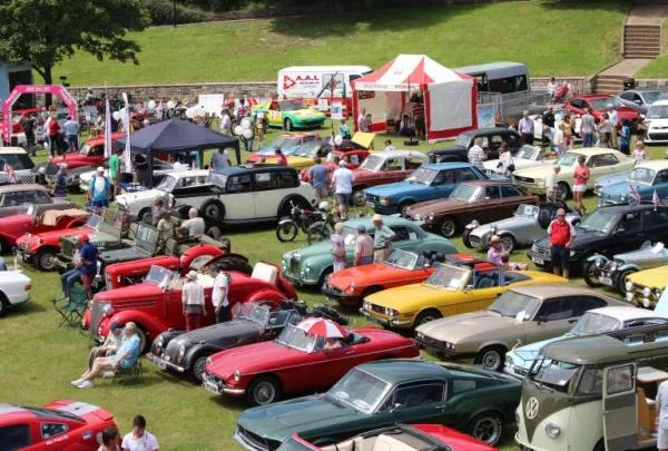 Vehicles at RUBIS Jersey International Motoring Festival 