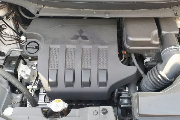 A smaller gasoline engine has to haul the Xpander's mass 4A91