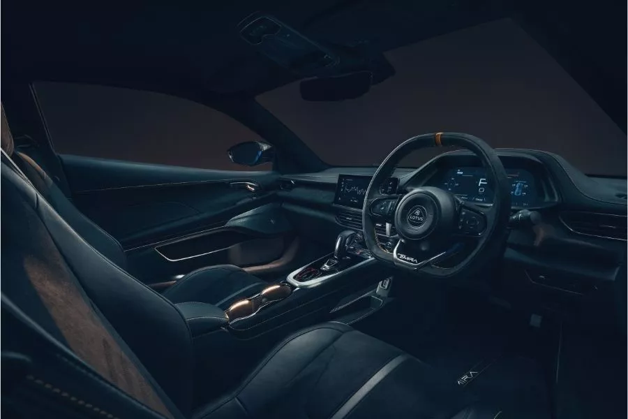 2022 Lotus Emira interior