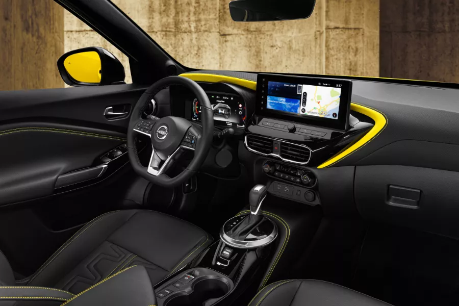 It comes with a 12.3-inch central touchscreen display