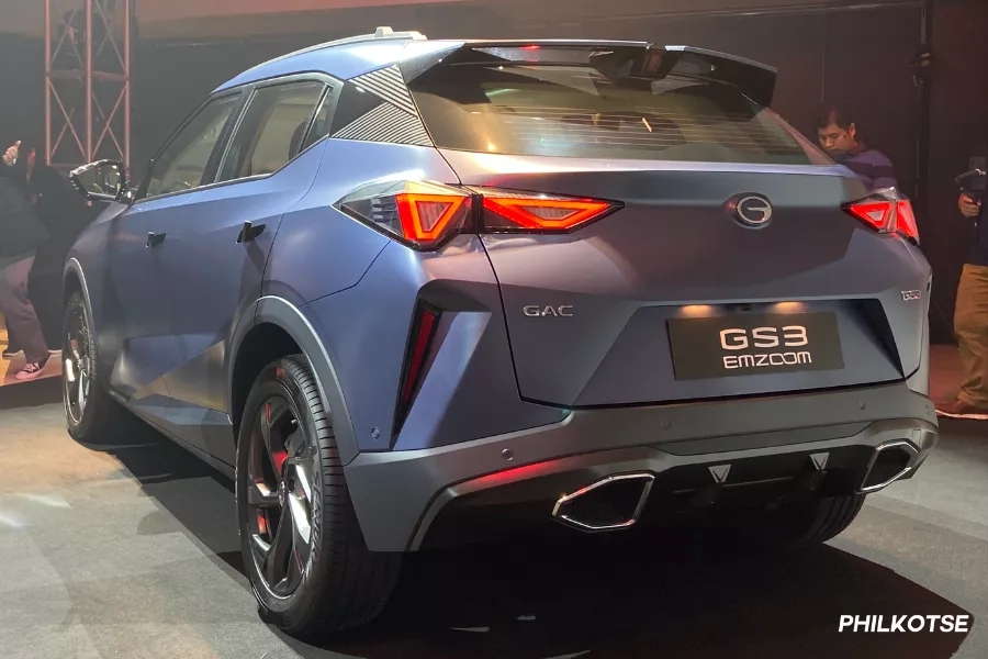 2023 GAC GS3 Emzoom rear shot