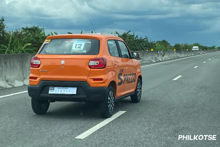 Suzuki S-Presso AGS rear shot