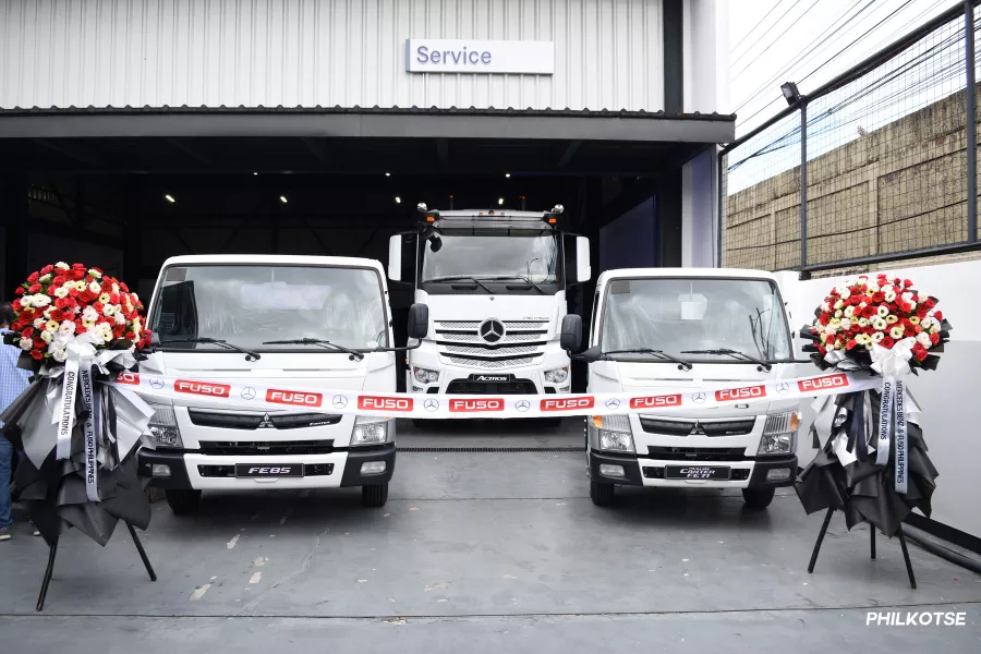 The new commercial vehicle dealership is located along Mindanao Avenue, Quezon City.