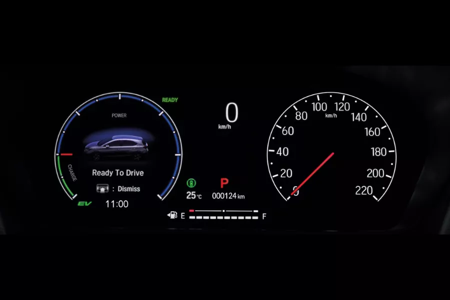 The update adds a digital driver's display.