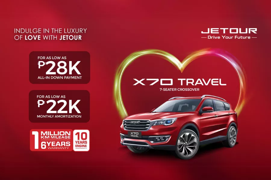 Promo offers for the X70 Travel