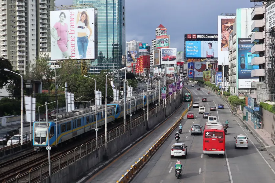 A picture of EDSA