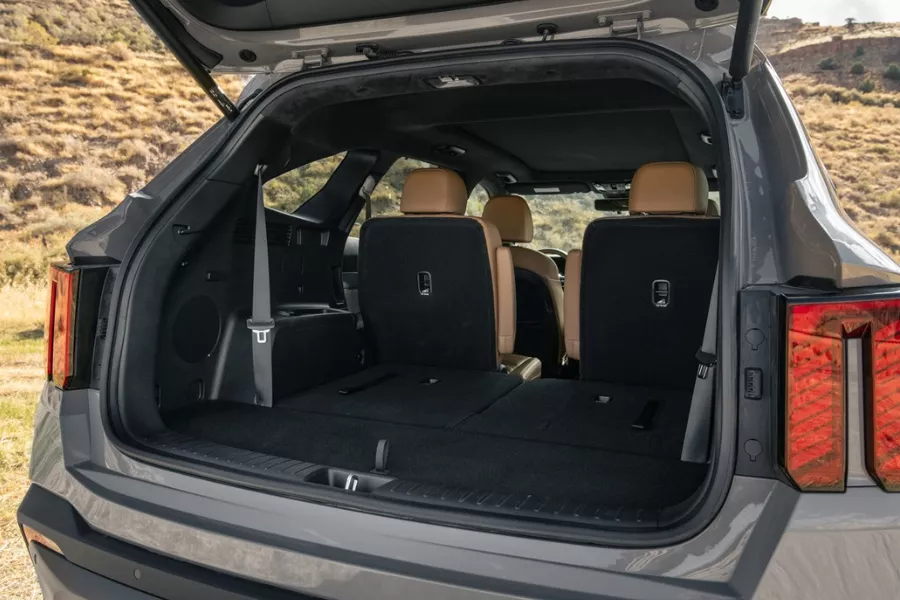 A peek inside the Kia Sorento