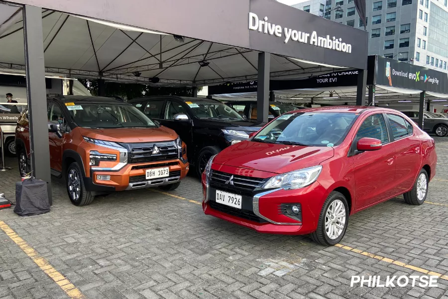 Mitsubishi PH at the 2023 Auto Focus Test Drive Festival