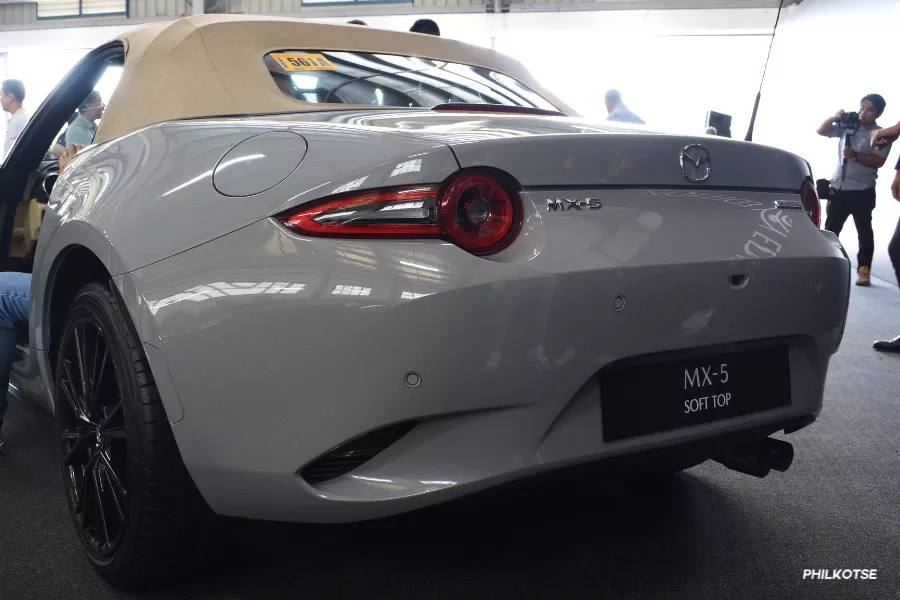 MX-5 Soft Top from the rear MX-5 Soft Top from the rear