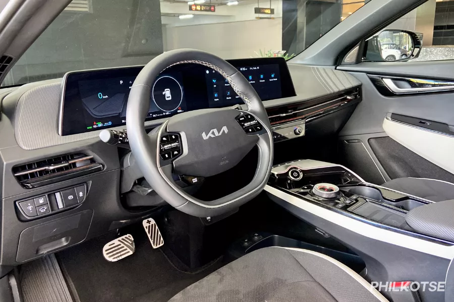 Kia EV6 interior shot