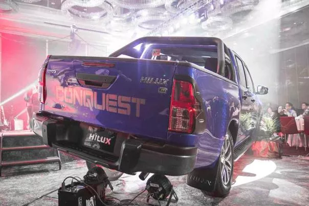 Toyota Hilux Conquest 2018 angular rear