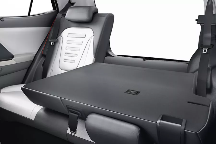 A peek inside the new Creta's second row