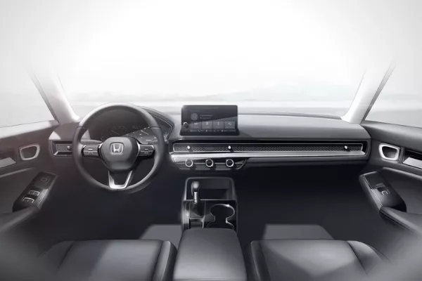 2022 Honda Civic Prototype interior shot