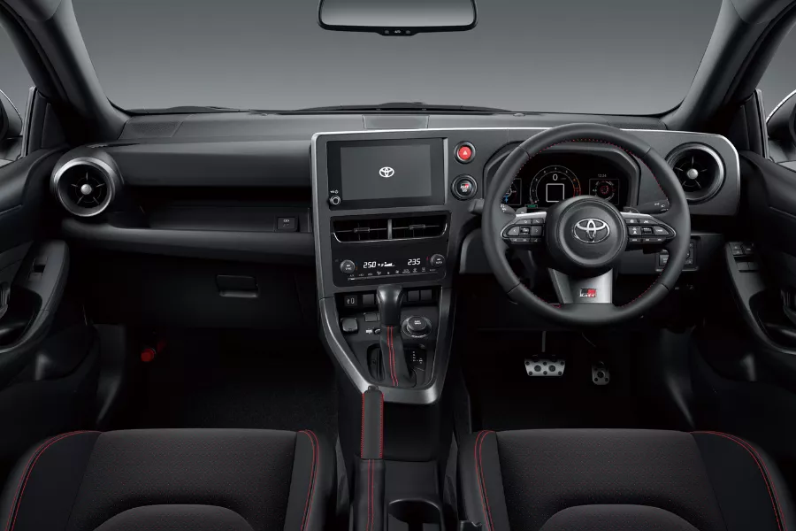 A peek inside the 2024 GR Yaris