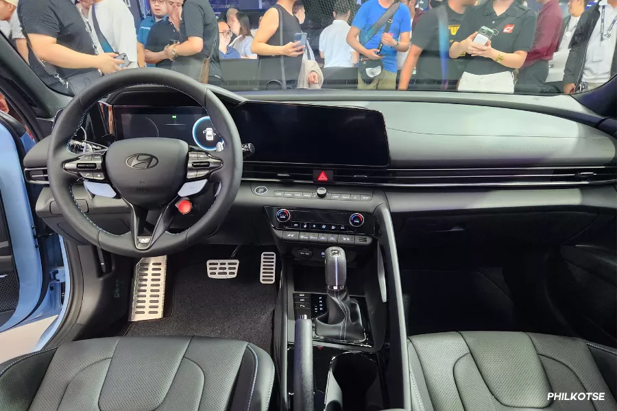 Inside the Hyundai Elantra N