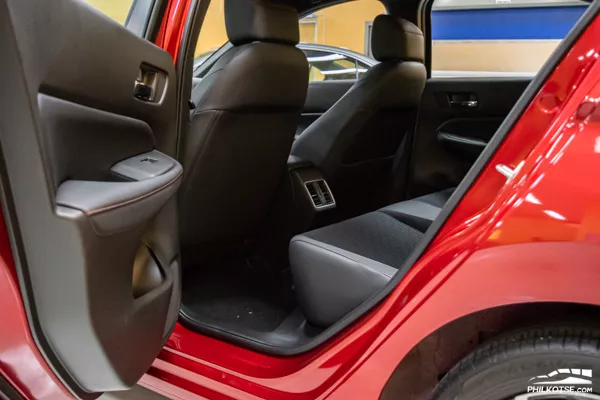 2021 Honda City rear passenger area 
