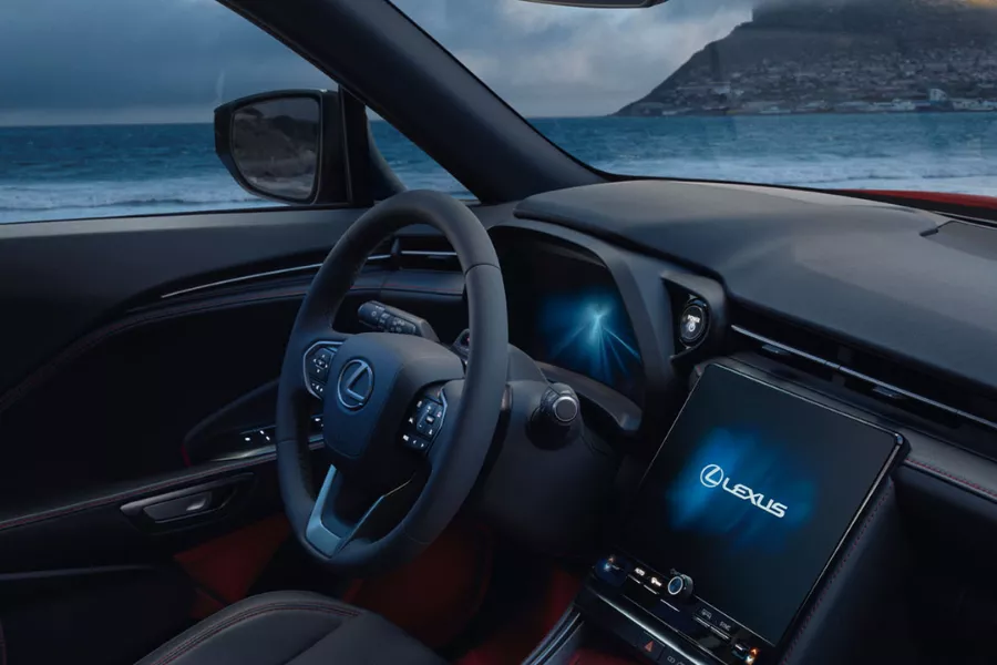 The LBX gets a 12.3-inch touchscreen