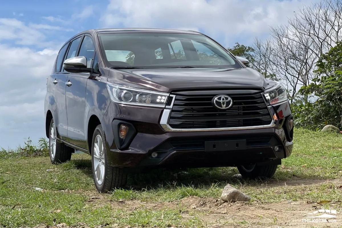 2021 Toyota Innova front profile shot