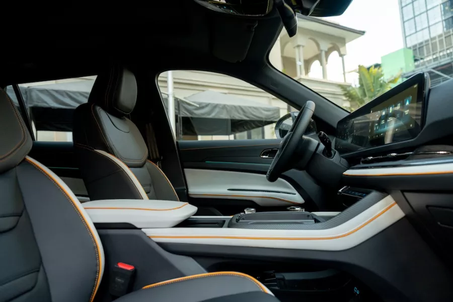 The new Territory Sport trim gets a more plush-looking cabin