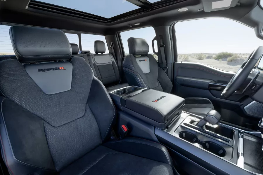 2023 Ford F-150 Raptor R interior seats