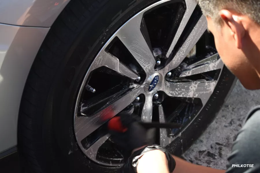 The Sonax Beast tire and rim cleaner can make short work of disc brake dust and other contaminants