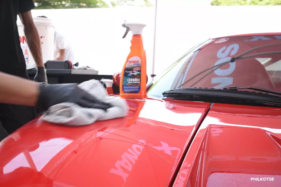 Xtreme Ceramic Spray coating can last up to six months